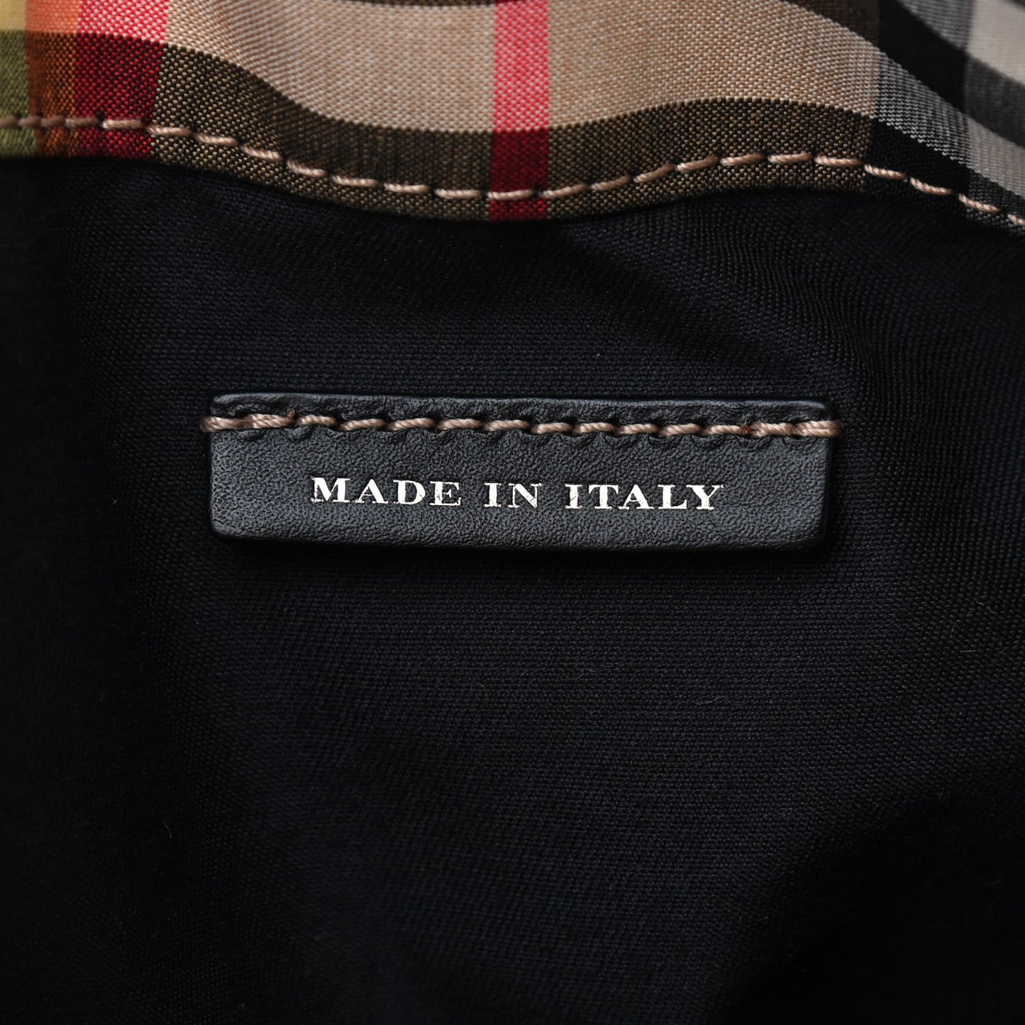 Vintage Rainbow Check Medium Rucksack Backpack Antique Yellow