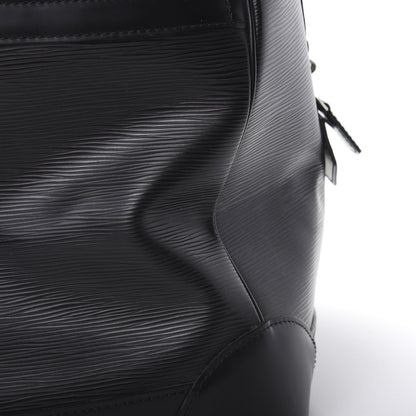 Louis Vuitton Epi Sac Bourget 50 Black 15 of 17