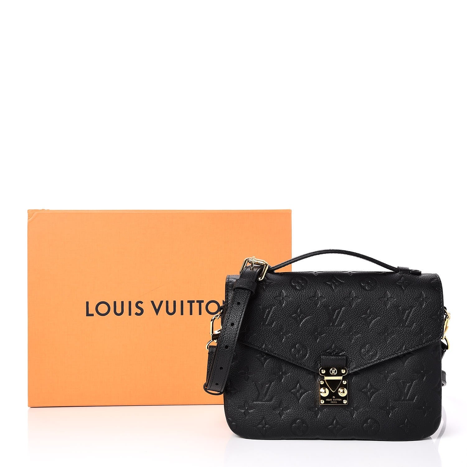 Louis Vuitton Empreinte Pochette Metis Black 9 of 9