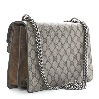 Gucci GG Supreme Monogram Small Dionysus Shoulder Bag Taupe 3 of 11