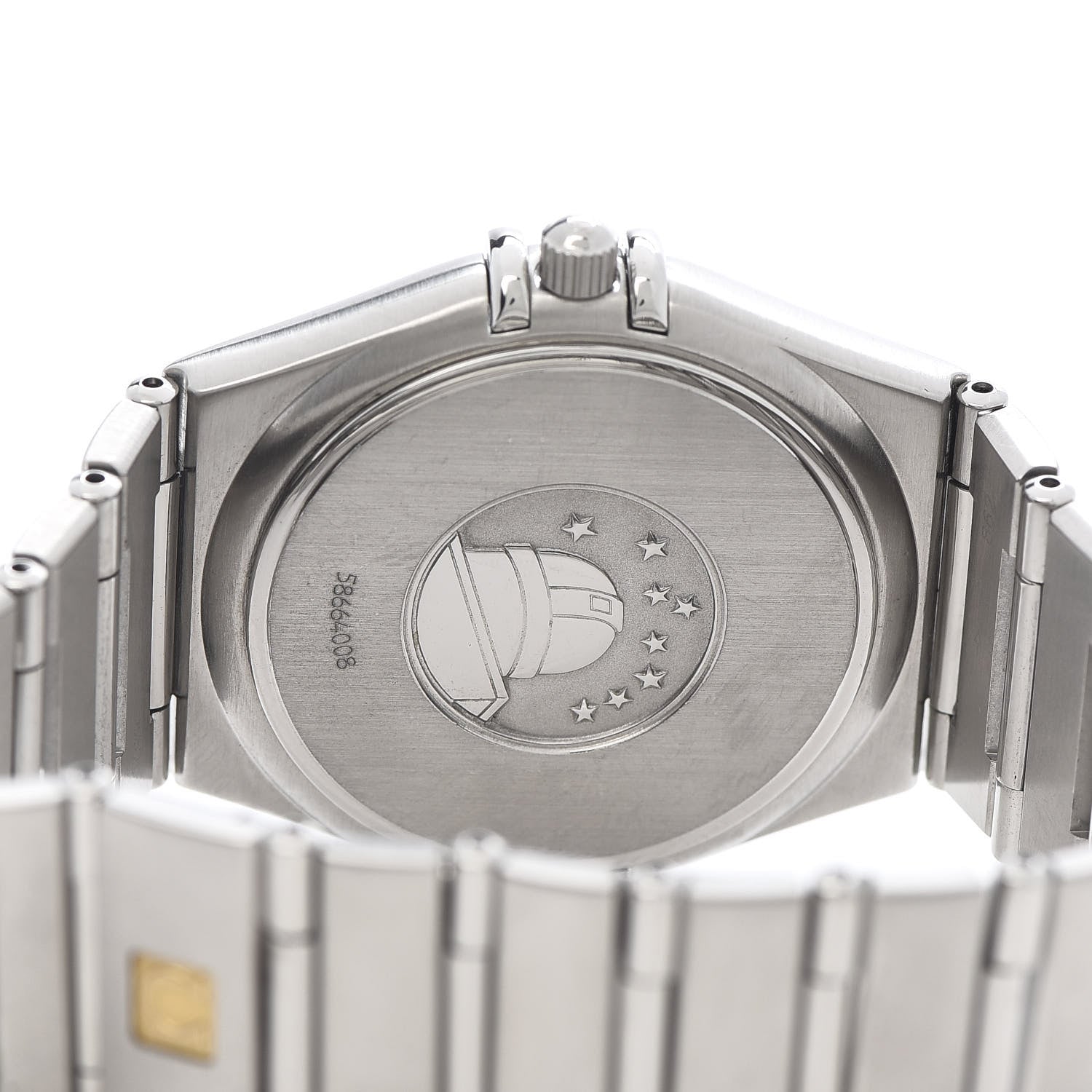 Omega Stainless Steel 33mm Constellation Quartz Watch White 1512.30 5 of 5