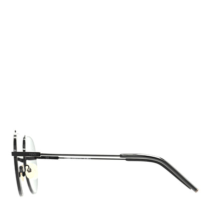 Fendi Metal Aviator Sunglasses FF0222/S Black 2 of 7