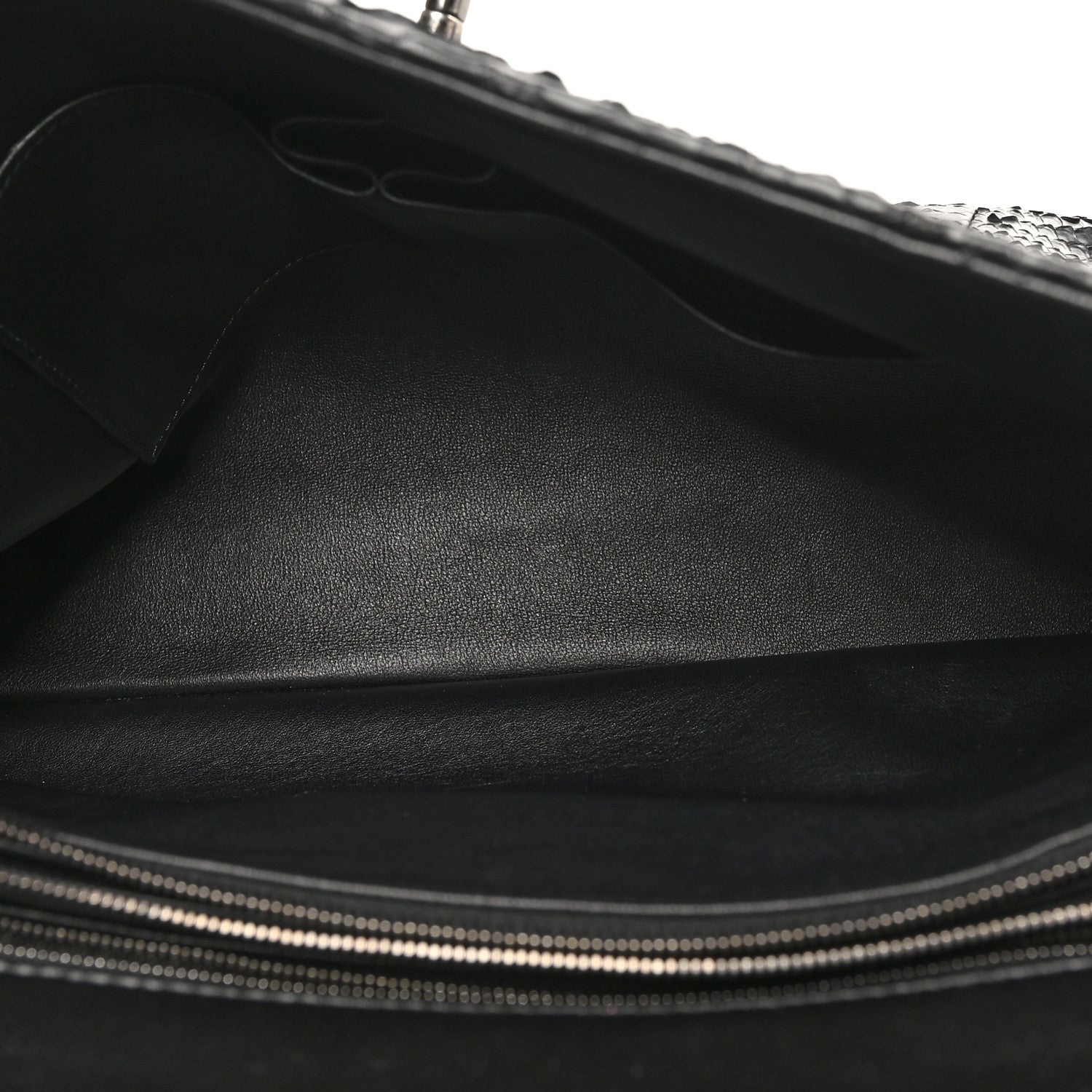 Chanel Snakeskin Small Coco Handle Flap Black 5 of 9