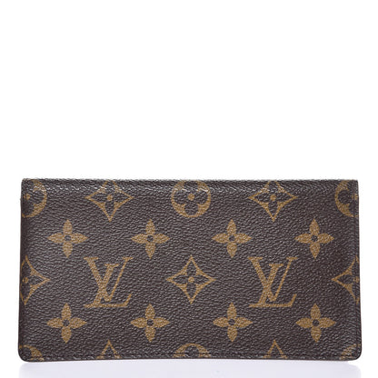 Louis Vuitton Monogram Simple Checkbook Holder Wallet 1 of 8