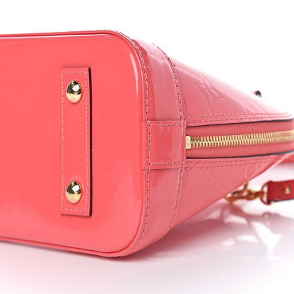 Louis Vuitton Vernis Alma BB Rose Litchi 13 of 14