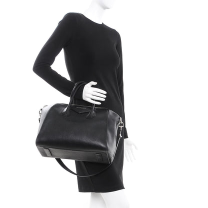 Givenchy Sugar Goatskin Medium Antigona Black 3 of 14
