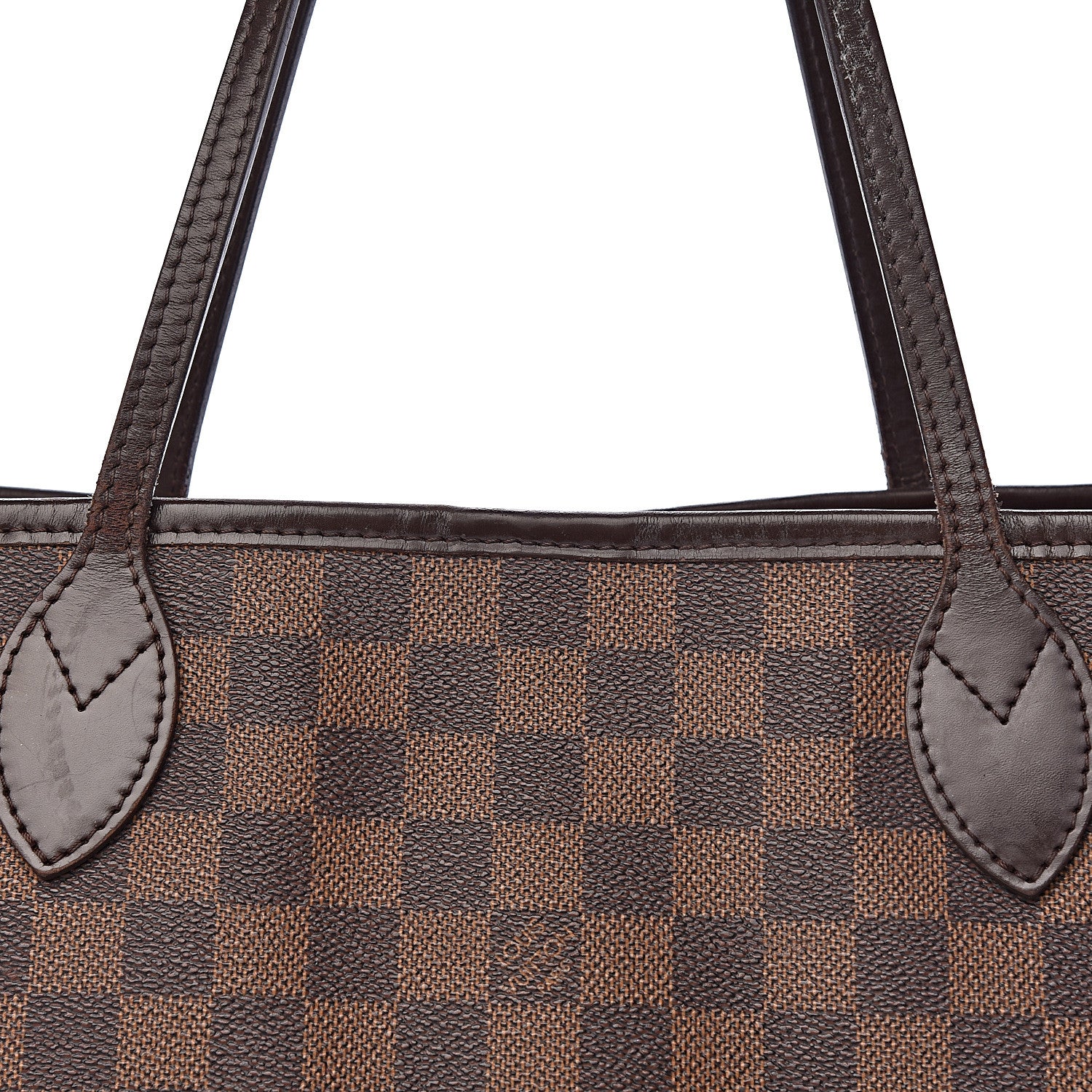 Louis Vuitton Damier Ebene Neverfull MM 27 of 28