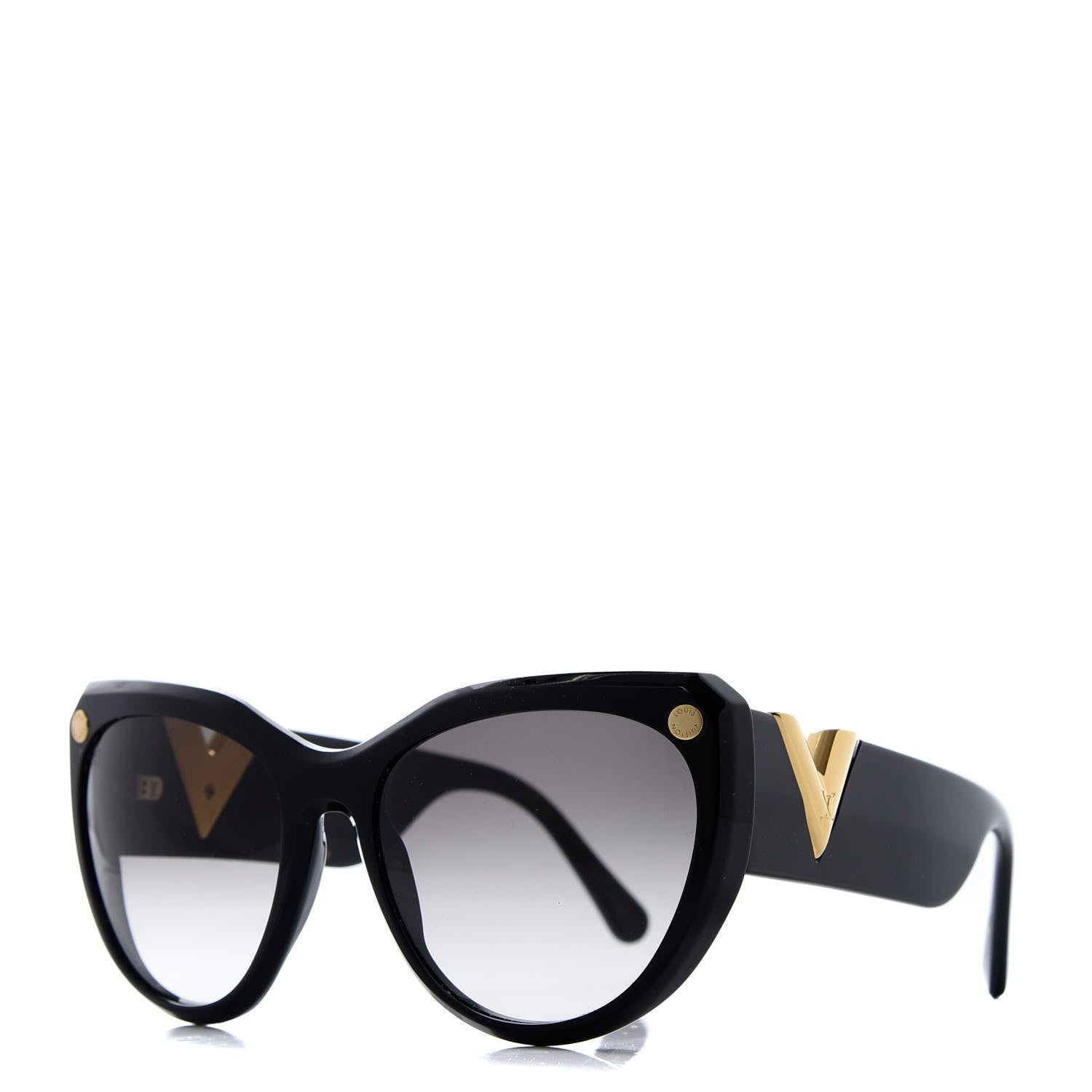 Louis Vuitton Acetate My Fair Lady Sunglasses Z0902W Black 1 of 9