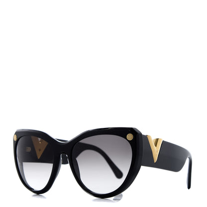 Louis Vuitton Acetate My Fair Lady Sunglasses Z0902W Black 1 of 9