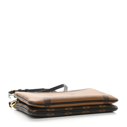 Louis Vuitton Reverse Monogram Giant Double Zip Pochette 4 of 8