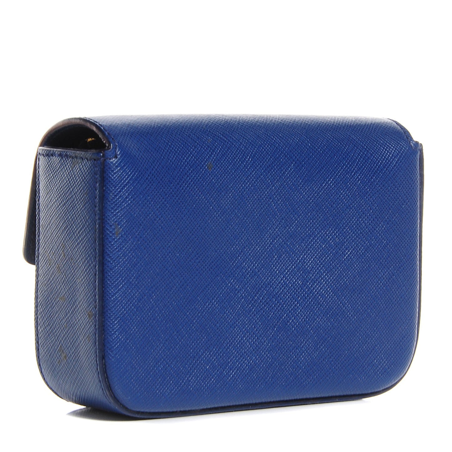 Saffiano Box Clutch Bleuette