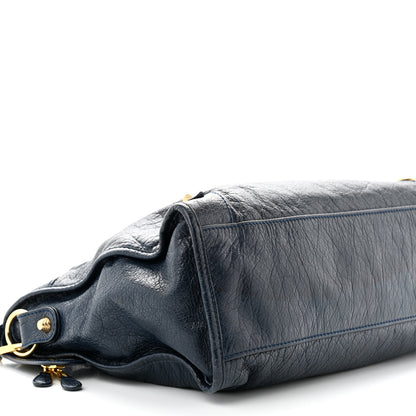 Balenciaga Agneau Giant 12 Gold Hardware City Bleu Obscur 9 of 10