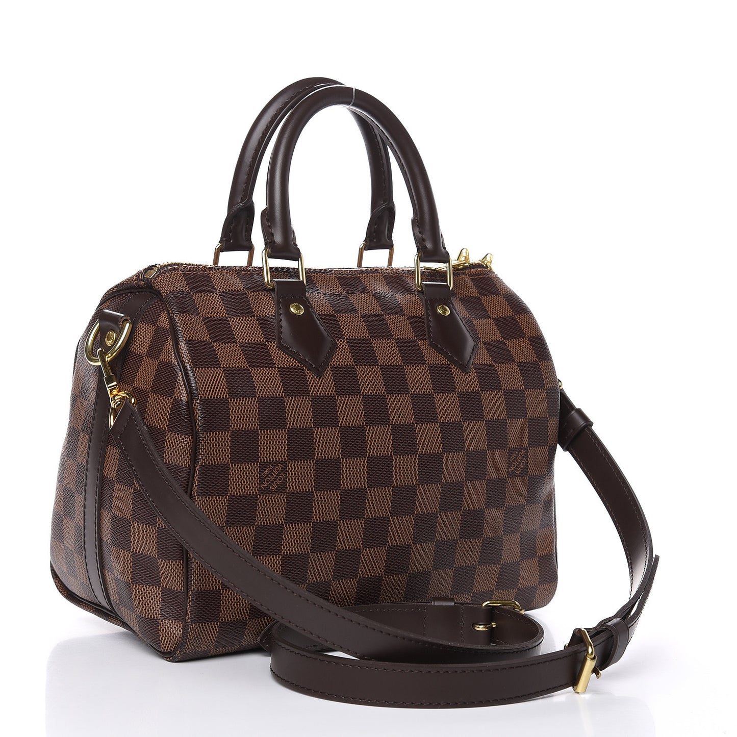 Damier Ebene Speedy Bandouliere 25