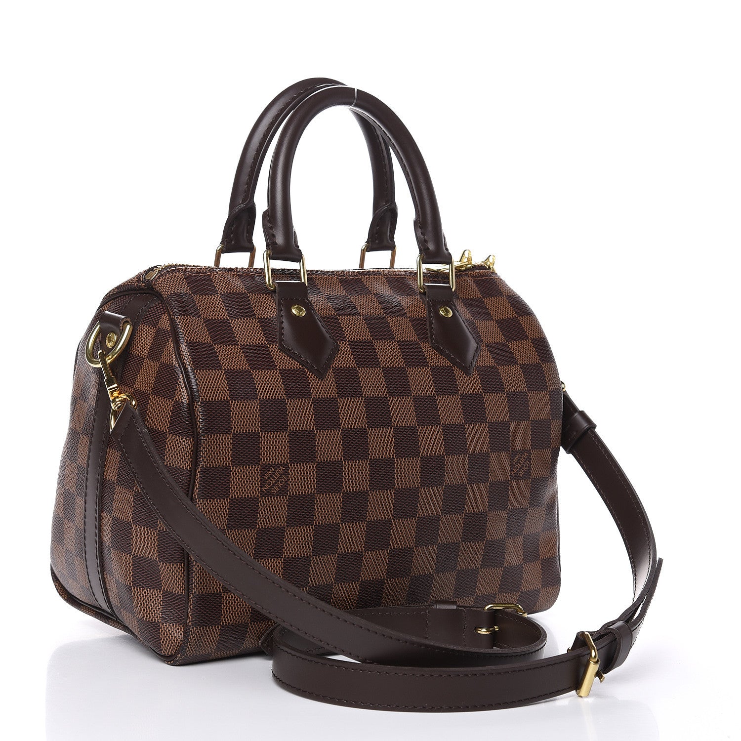 Louis Vuitton Damier Ebene Speedy Bandouliere 25 3 of 9