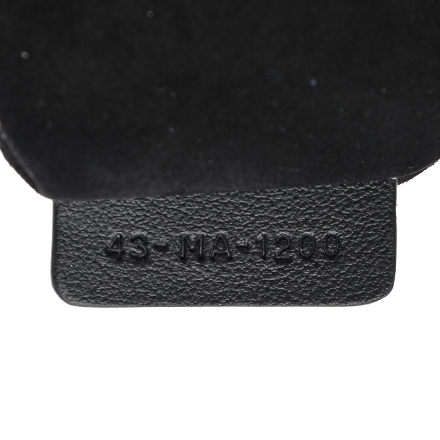 Calfskin Medium Diordouble Zip Pouch Black
