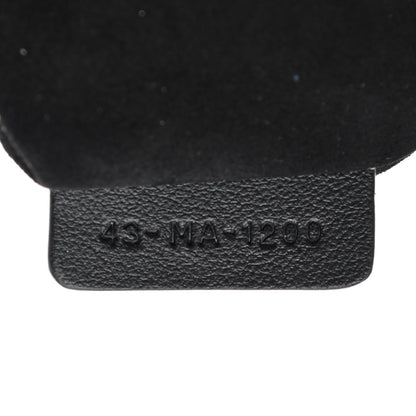 Christian Dior Calfskin Medium Diordouble Zip Pouch Black 8 of 8