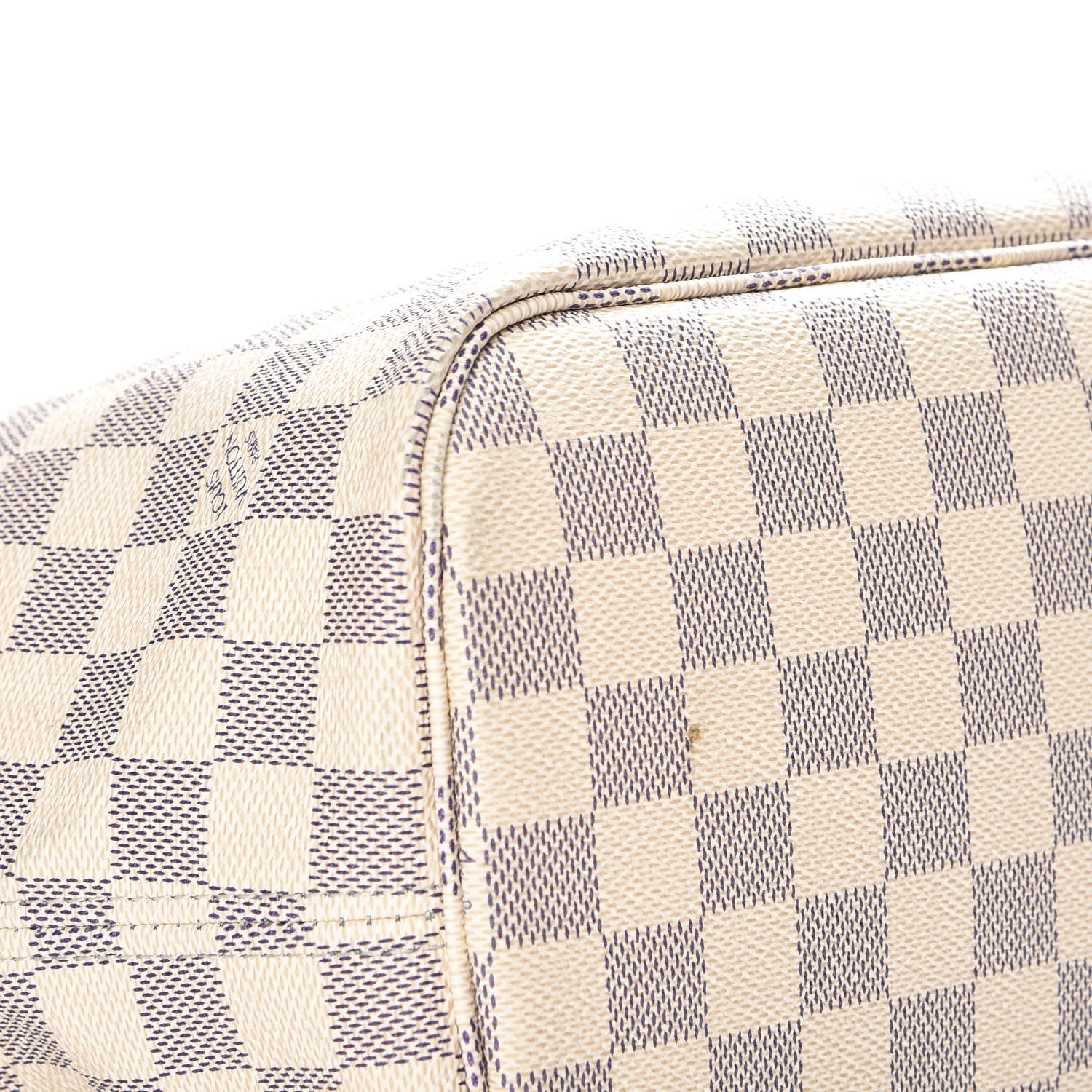 Louis Vuitton Damier Azur Neo Neverfull MM Rose Ballerine 10 of 13