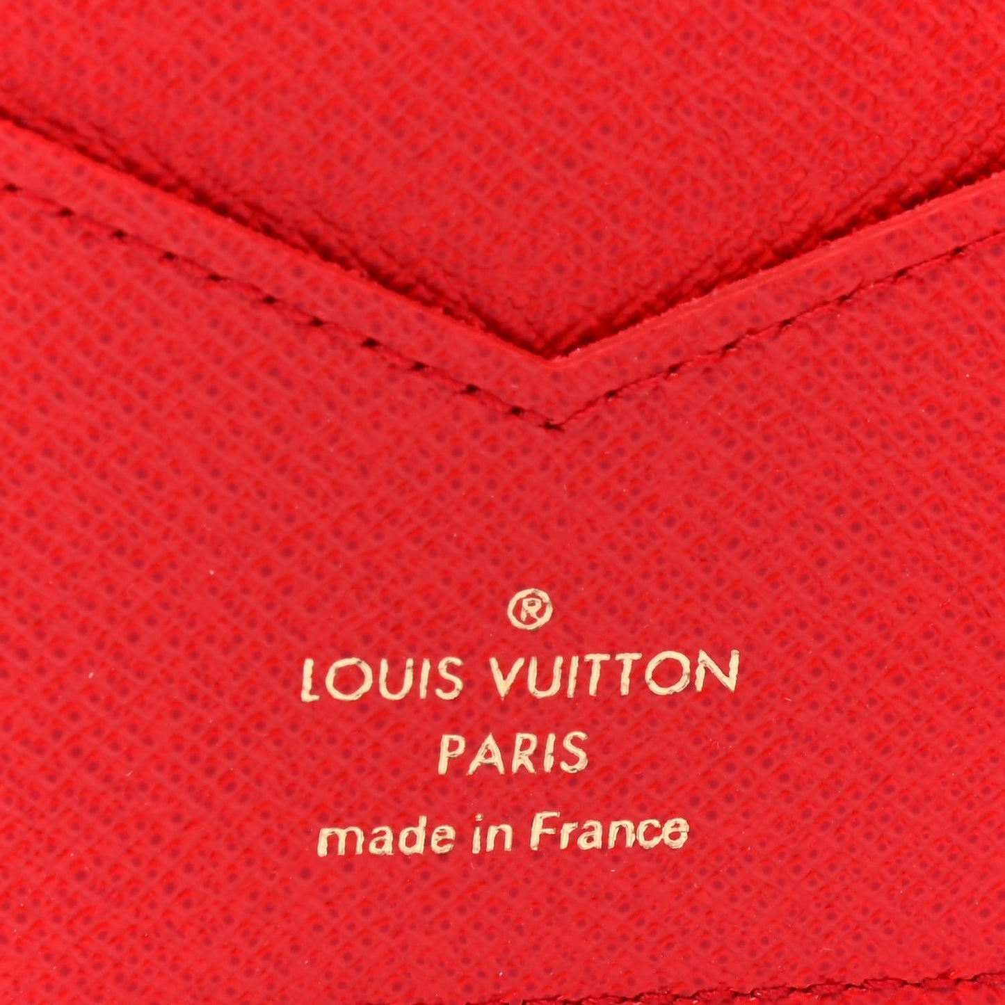 Monogram 2019 Christmas Animation Passport Cover Rouge