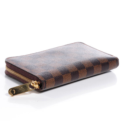 Louis Vuitton Damier Ebene Zippy Compact Wallet 4 of 8