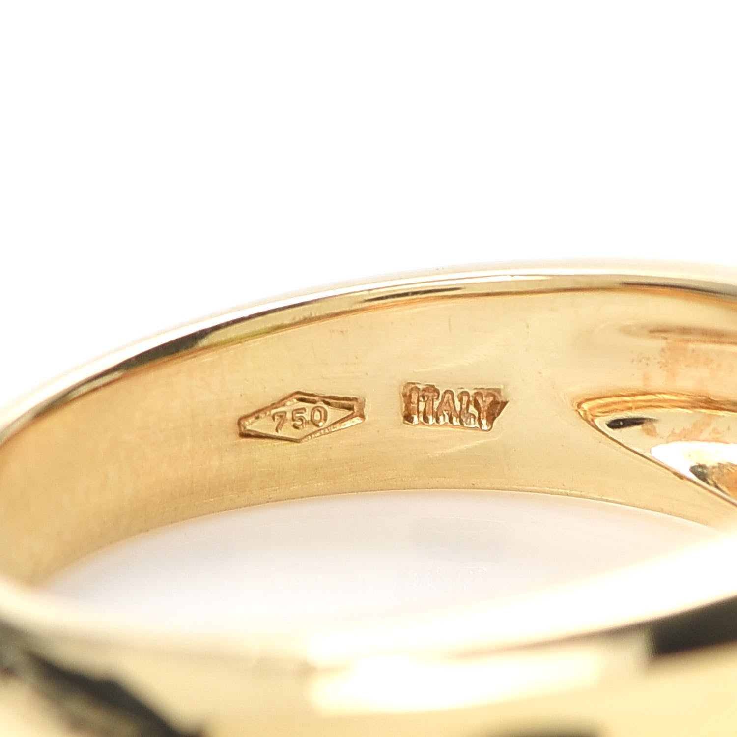 Tiffany 18K Yellow Gold Peridot Ring 56 7.5 5 of 5