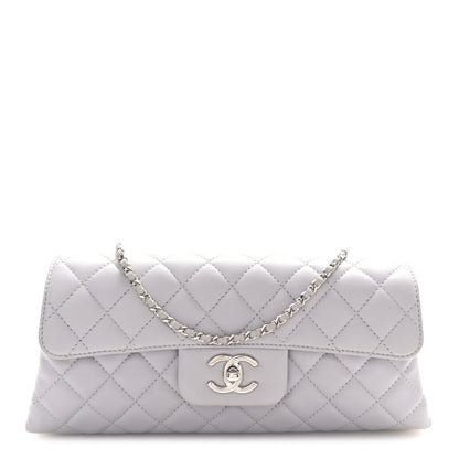 Chanel Lambskin Quilted By 4 Flap Crossbody Grey 1 of 10