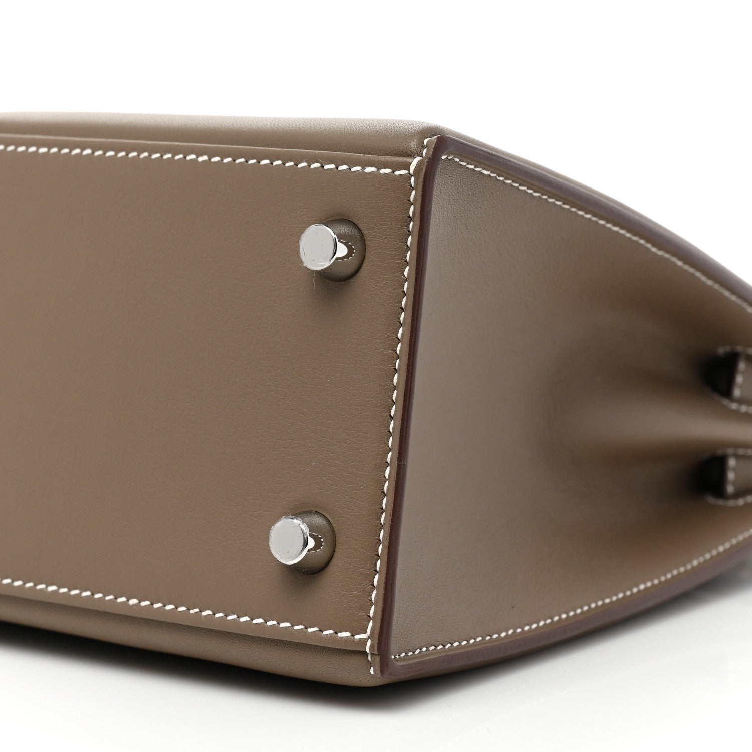Hermes Swift Kelly Padded Sellier 25 Etoupe 7 of 7