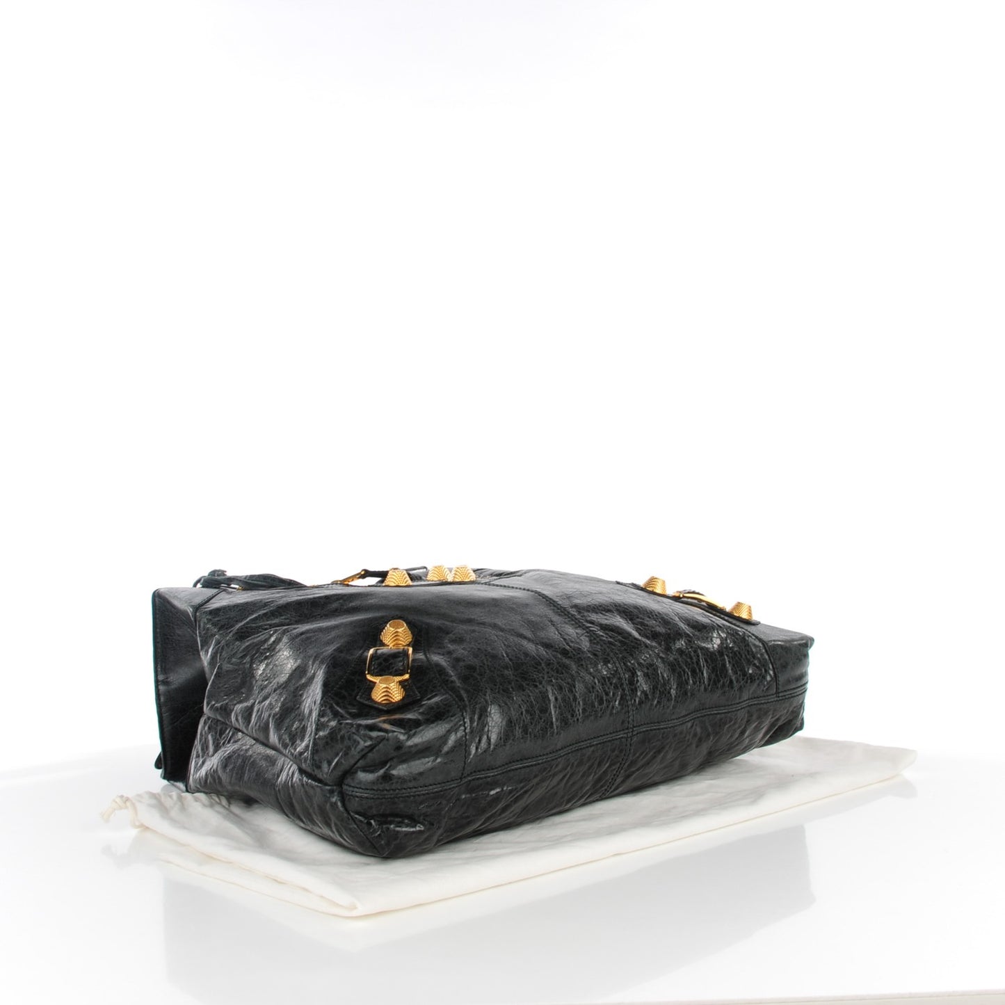Agneau Giant 21 Gold Hardware Brief Black