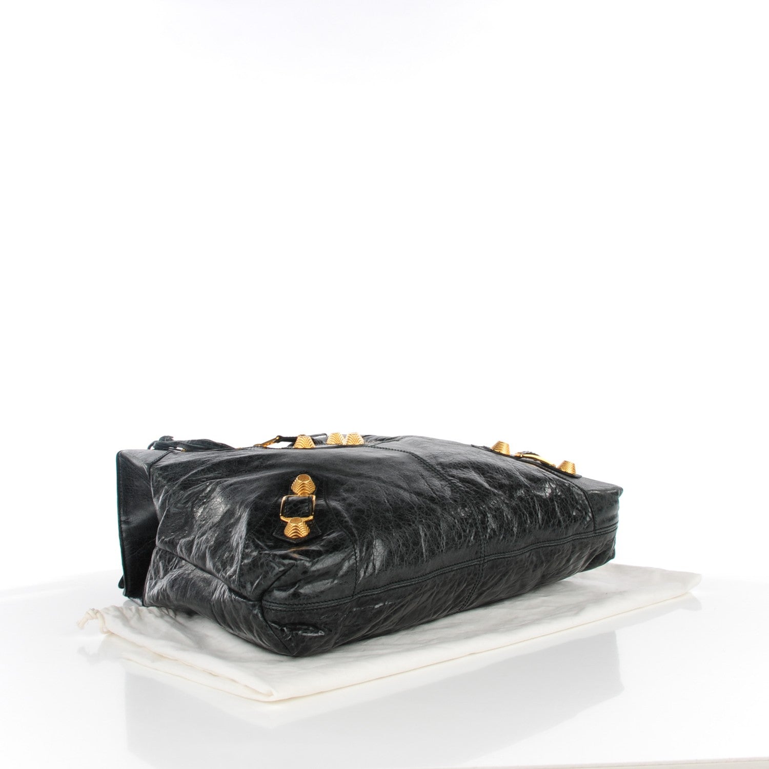 Balenciaga Agneau Giant 21 Gold Hardware Brief Black 4 of 7