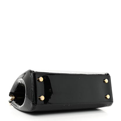 Louis Vuitton Vernis Brea MM Black 4 of 10