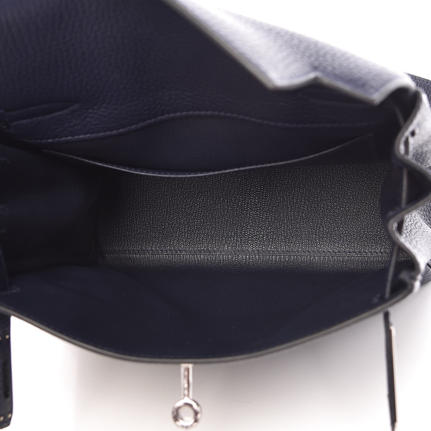 Hermes Taurillon Clemence Kelly Ado Backpack Bleu Nuit 5 of 12