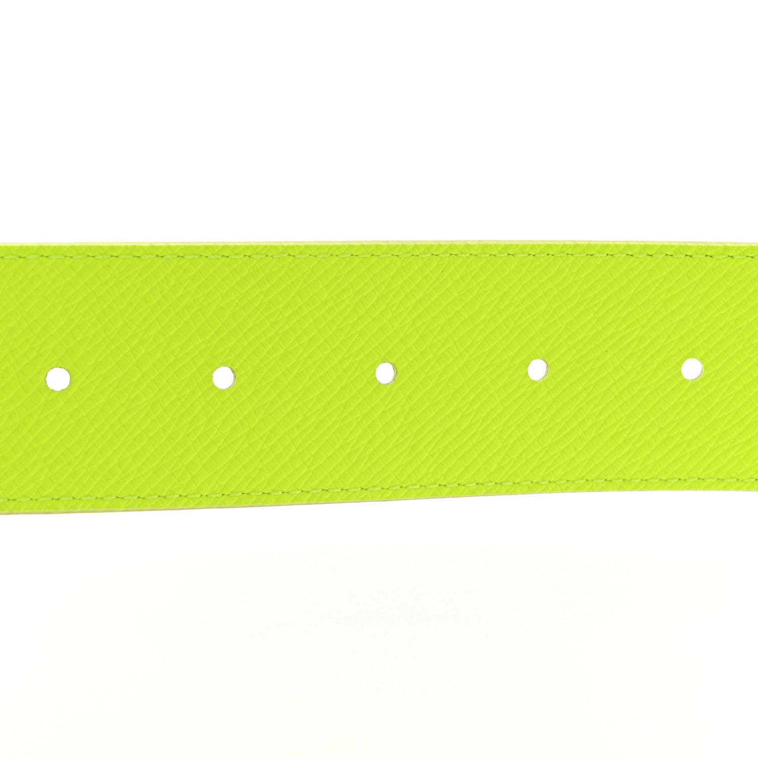 Louis Vuitton Monogram Taigarama 40mm Reversible LV Initiales Belt 85 34 Neon Yellow 4 of 6