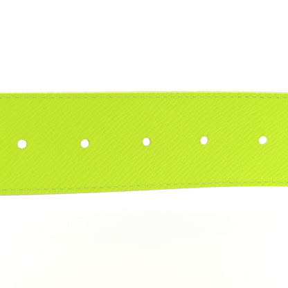 Louis Vuitton Monogram Taigarama 40mm Reversible LV Initiales Belt 85 34 Neon Yellow 4 of 6