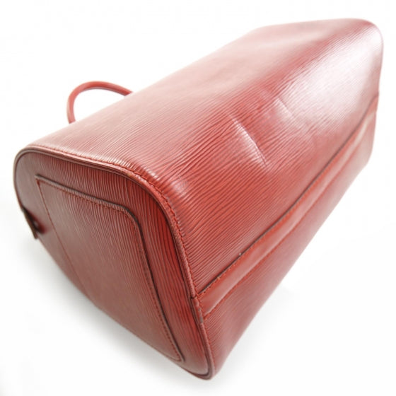 Louis Vuitton Epi Speedy 30 Red 5 of 9