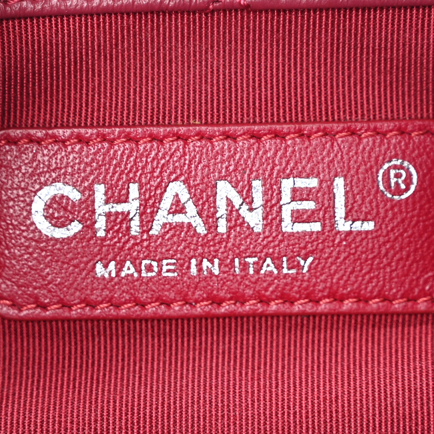 Chanel Aged Calfskin Quilted Small Gabrielle Backpack Dark Pink 6 of 12