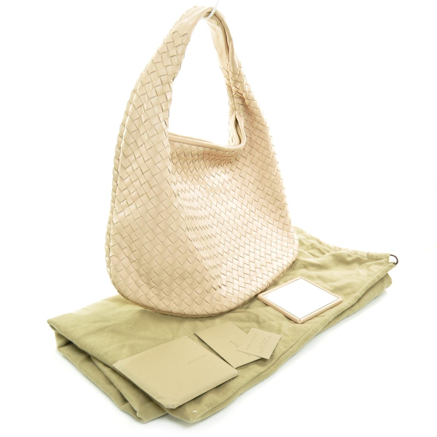 Bottega Veneta Nappa Intrecciato Medium Veneta Hobo Lotus 3 of 9
