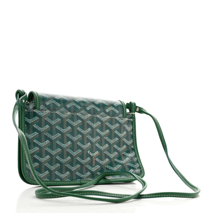 Goyard Goyardine Plumet Wallet Clutch Green 3 of 9