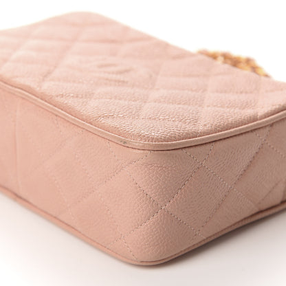 Chanel Caviar Quilted Small CC Camera Case Pink 7 of 12