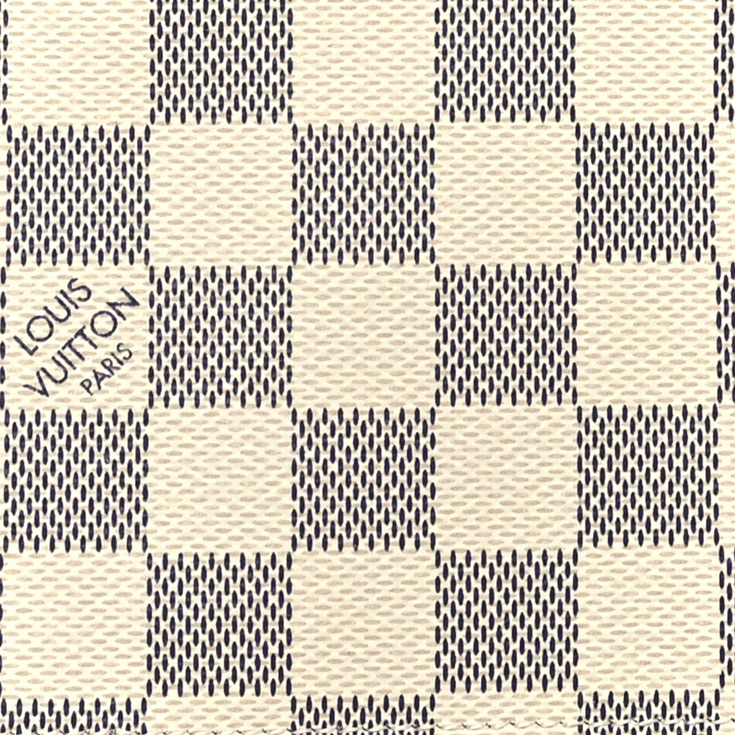 Damier Azur Felicie Chain Wallet Zippered Insert Rose Ballerine
