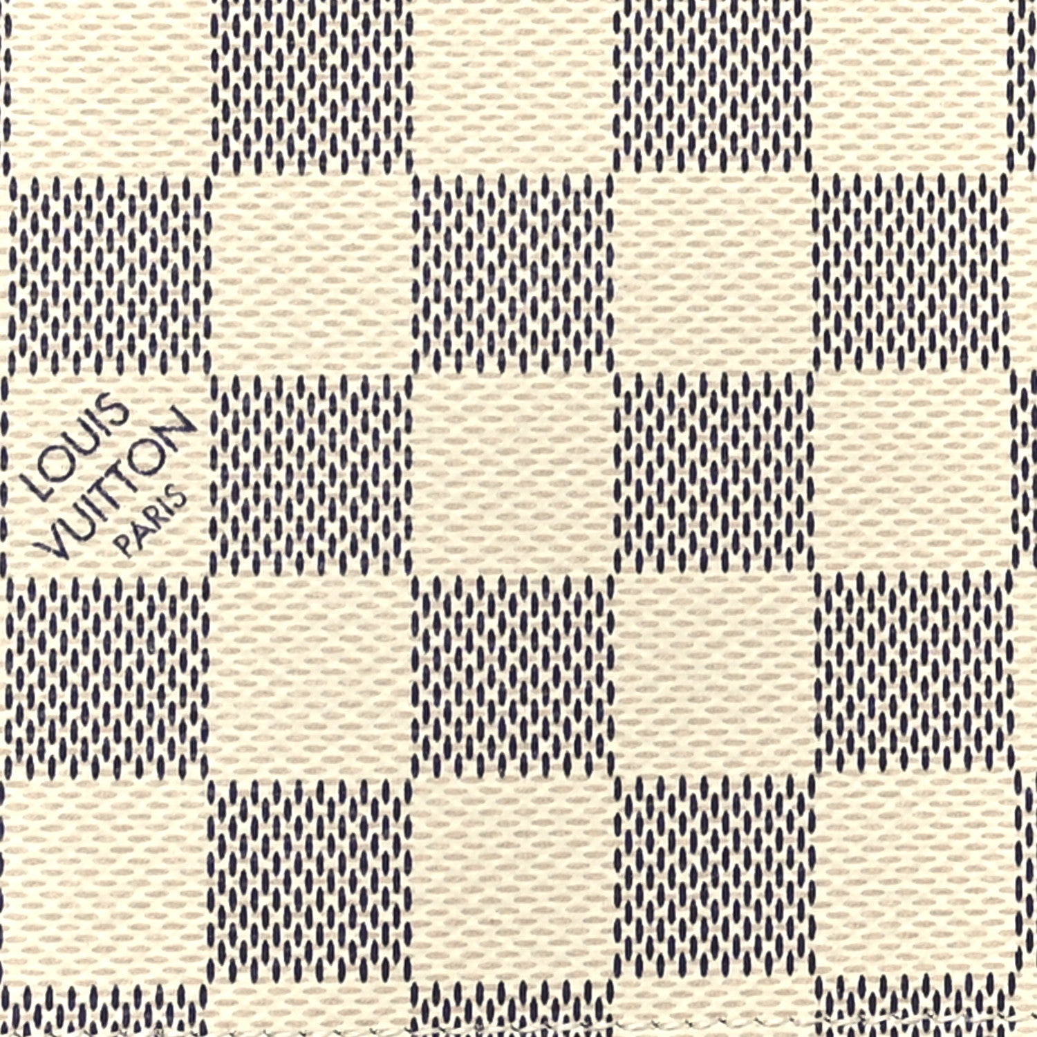 Louis Vuitton Damier Azur Felicie Chain Wallet Zippered Insert Rose Ballerine 7 of 7