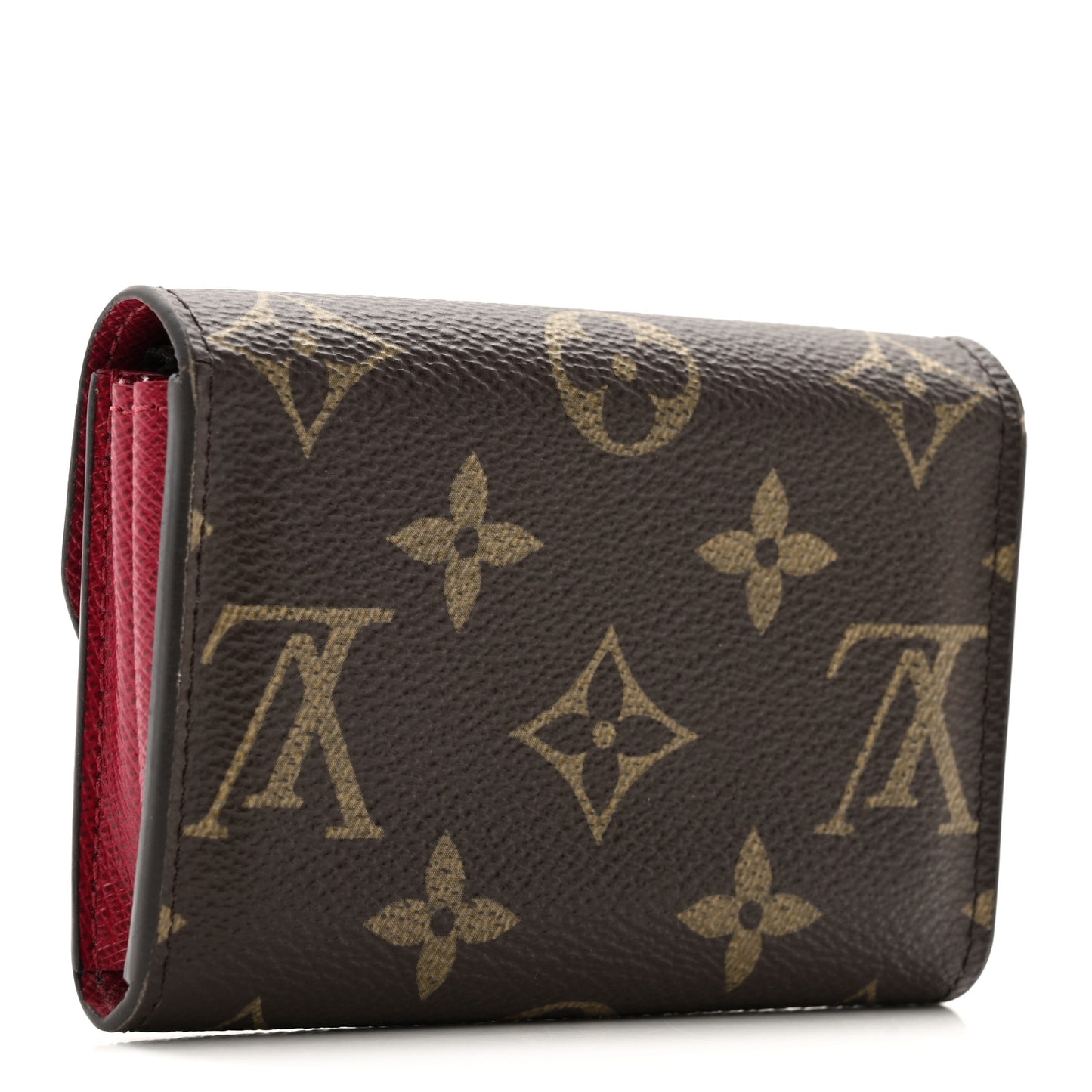 Monogram Rosalie Coin Purse Fuchsia