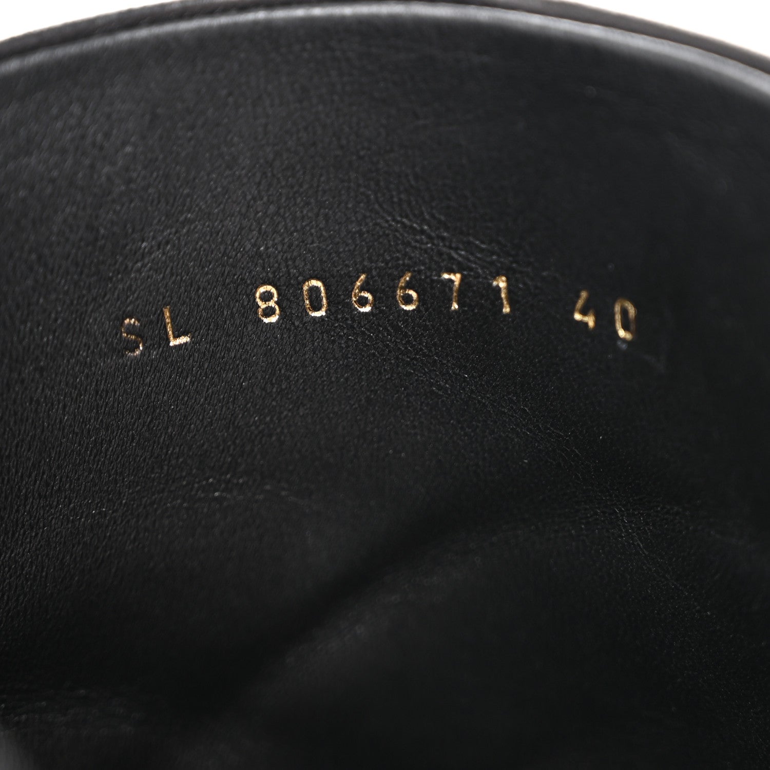 Saint Laurent Nappa Jill 75 Ankle Booties 40 Black 9 of 9