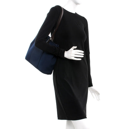 Hermes Toile Cabag 32 PM Bleu Marine 2 of 8