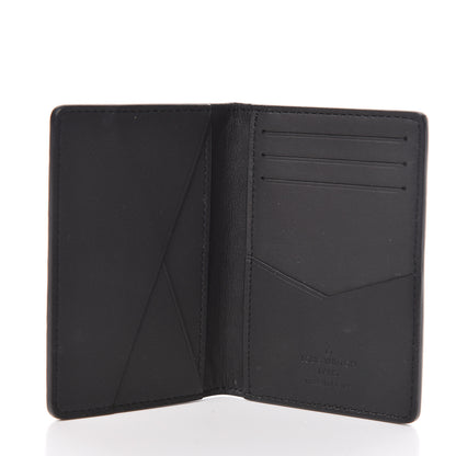 Louis Vuitton Taurillon Monogram Pocket Organizer Black 5 of 7