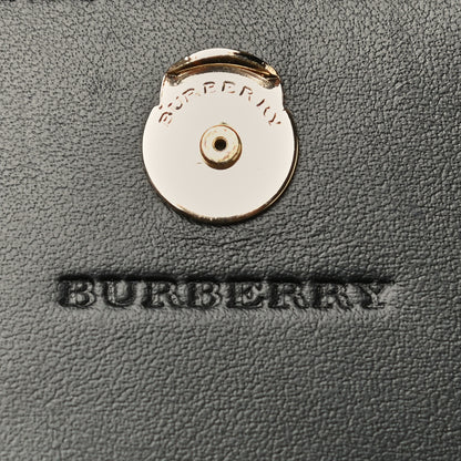 Burberry Haymarket Check Henley Wallet On Chain Black 7 of 10