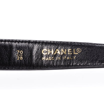 Chanel Lambskin Quilted Flap Belt Black 9 of 9