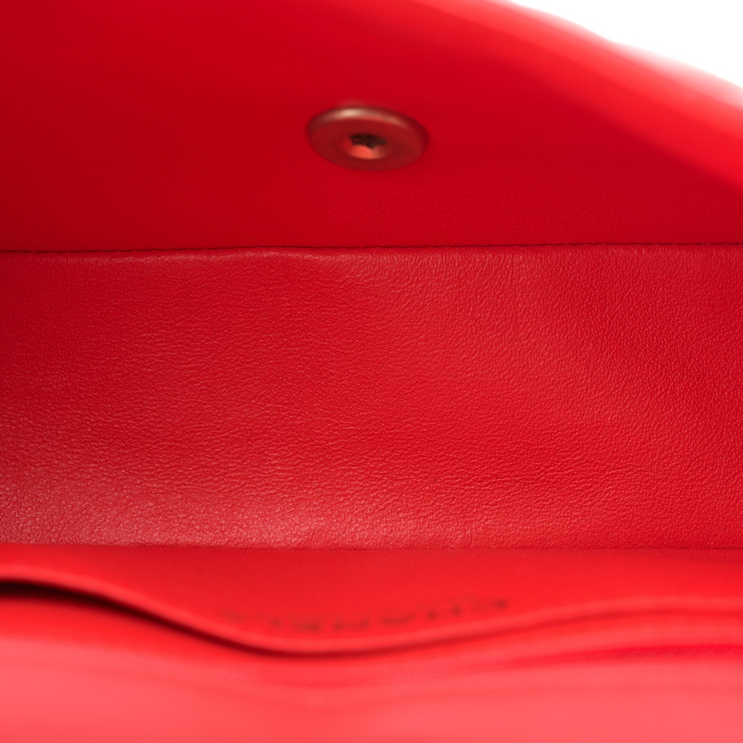 Chanel Lambskin Quilted Mini Rectangular Flap Red 5 of 12