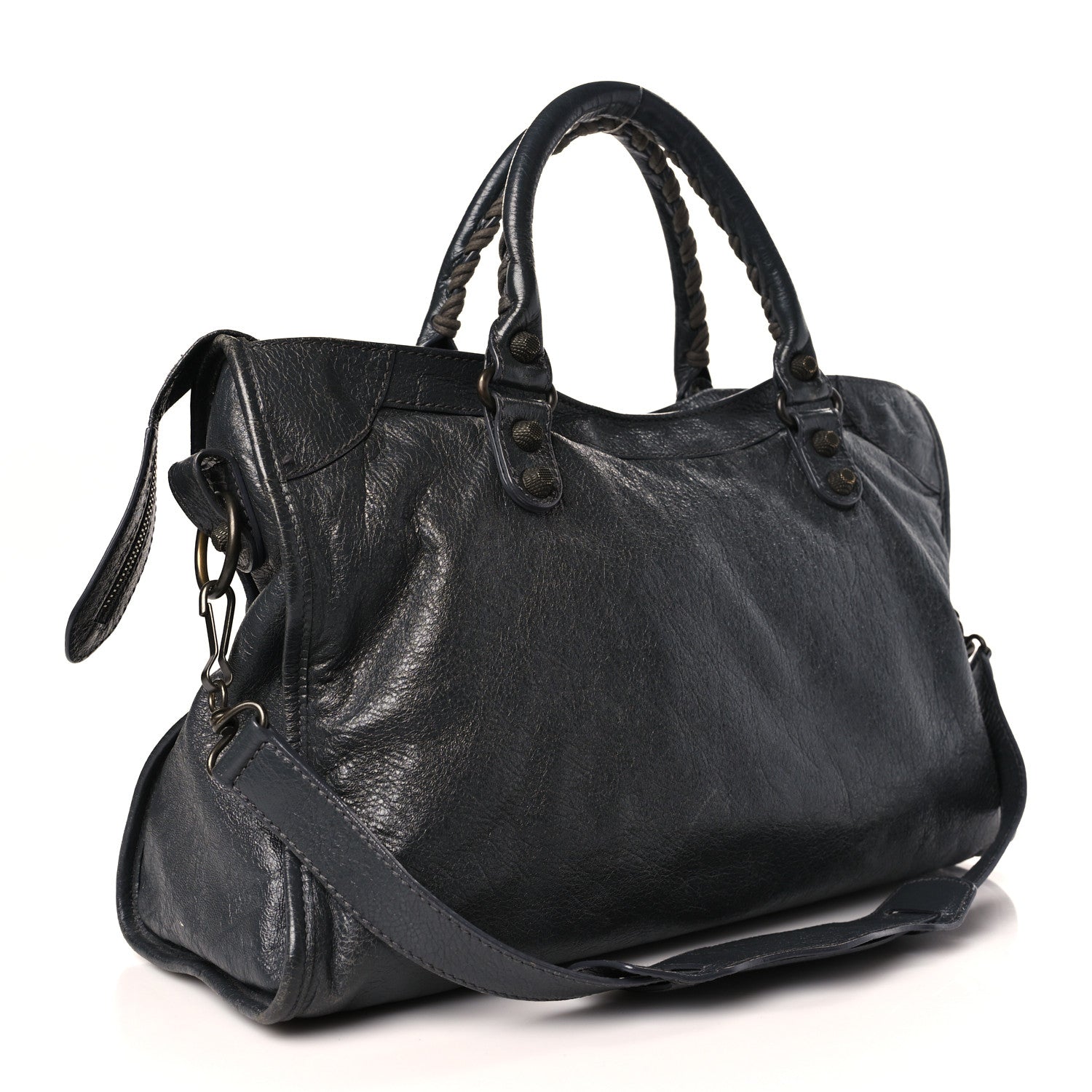 Balenciaga Agneau Giant 12 Gunmetal Hardware City Gris Fossile 3 of 9