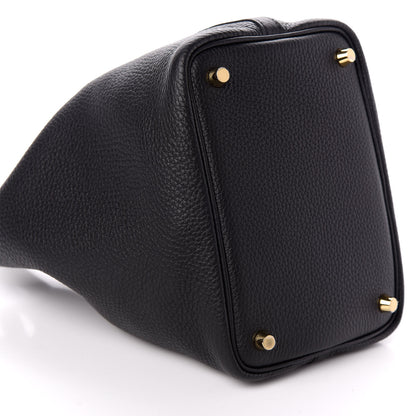 Hermes Taurillon Clemence Picotin Lock 18 PM Black 9 of 10