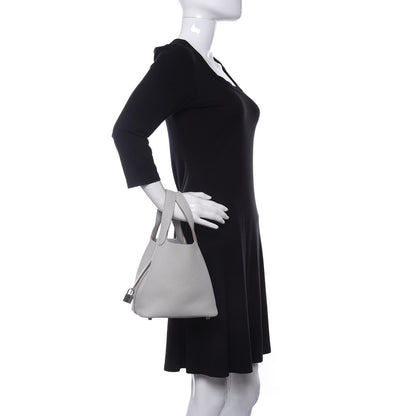 Hermes Taurillon Clemence Picotin Lock 18 PM Gris Perle 2 of 10