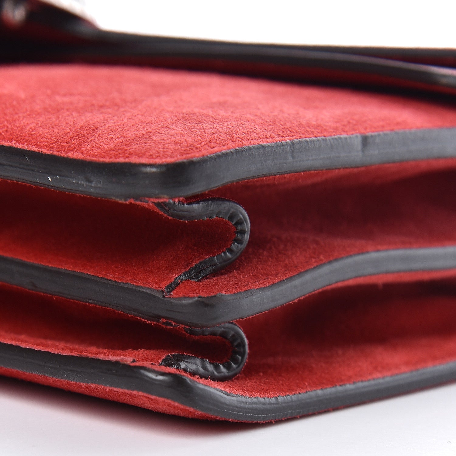 Gucci Suede Vitello Velvet Small Dionysus Shoulder Bag Vulcanic Red 12 of 12